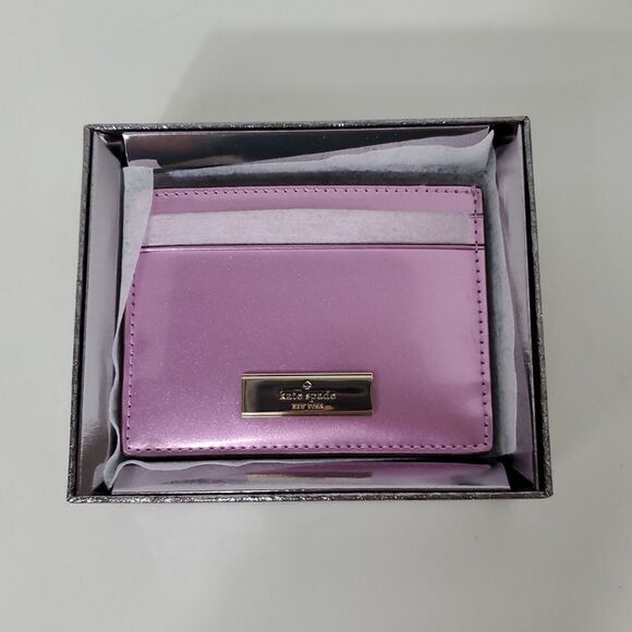 kate spade Handbags - Kate Spade Kenzie Cardholder Quartz Pink NIB